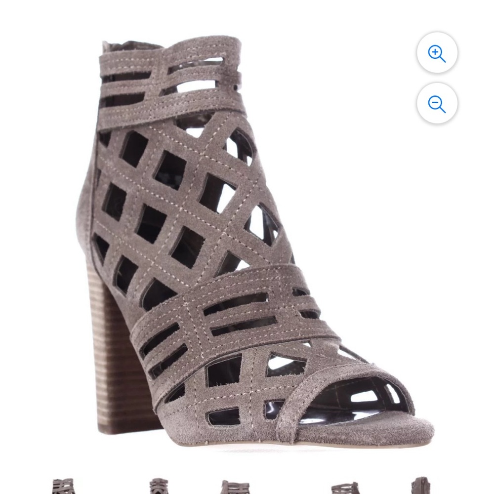 New Nwt Womens Carlos by Carlos Santana Lola Caged Cutout Sandals size 7 m